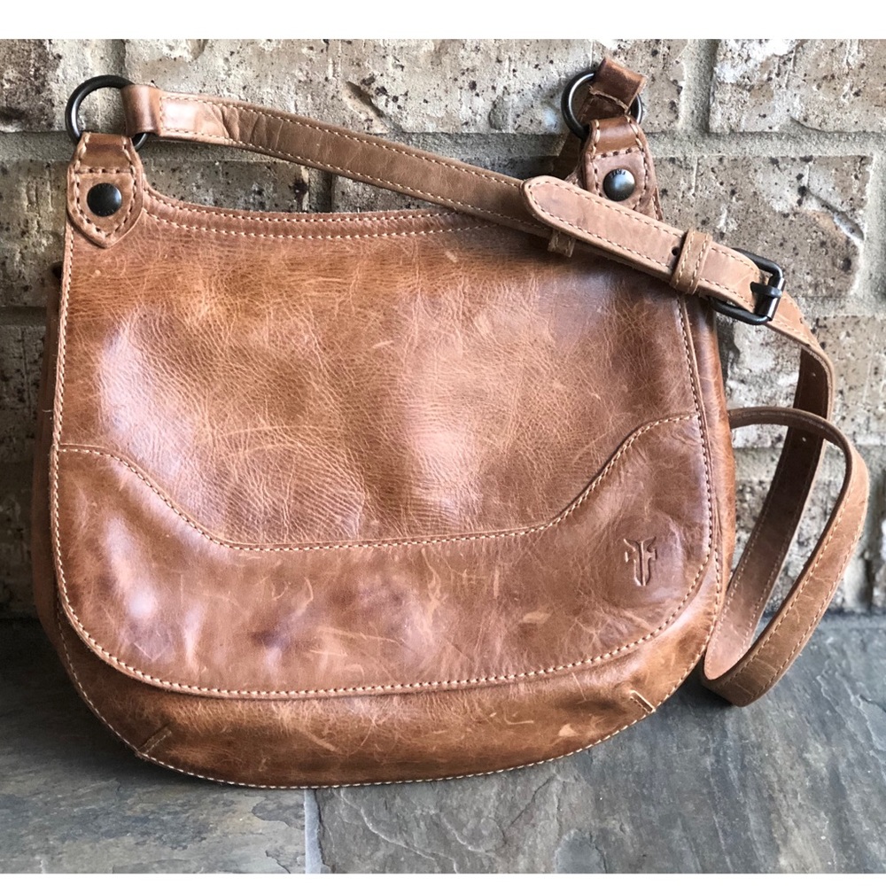 Frye Melissa Leather Crossbody Bag